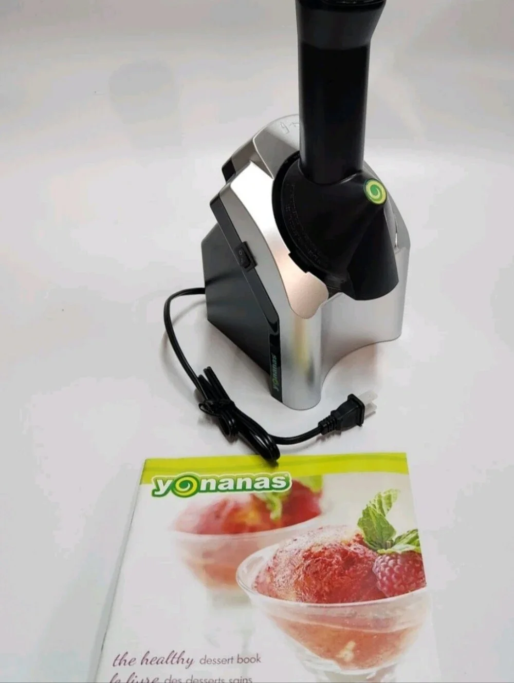 Yonanas Classic Frozen Fruit Soft-Serve Dessert Maker